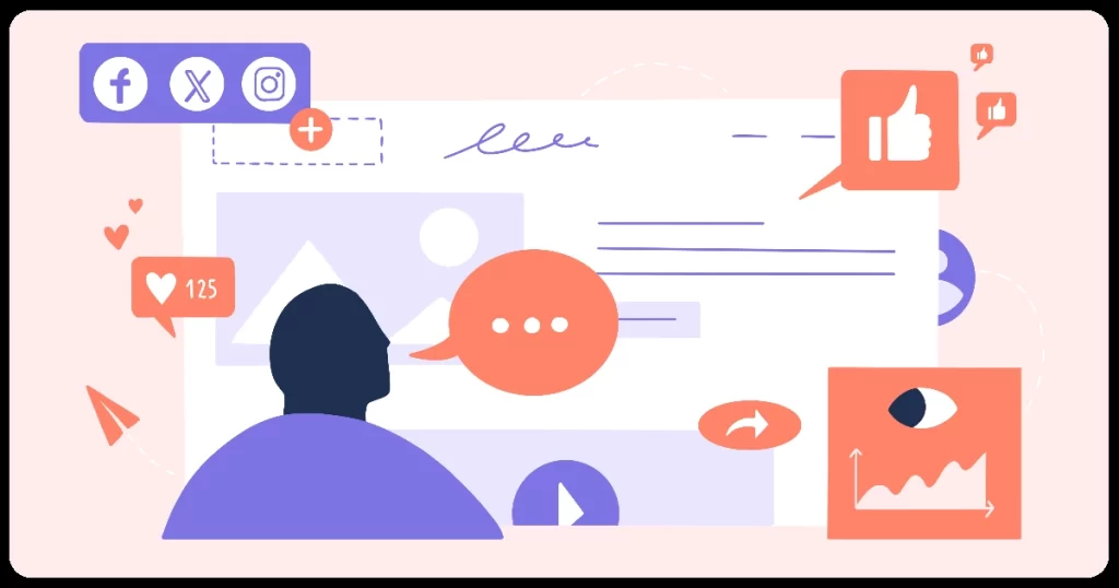 integrasi media sosial website