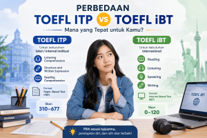 Perbedaan TOEFL ITP vs TOEFL iBT