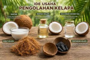 ide usaha pengolahan kelapa