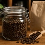 cara menyimpan biji kopi sangrai