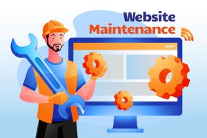 cara maintenance website