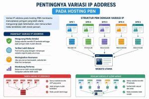 Pentingnya Variasi IP Address pada Hosting PBN