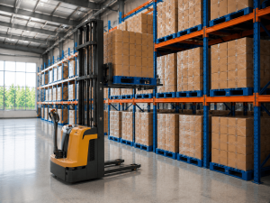 cara kerja hand stacker