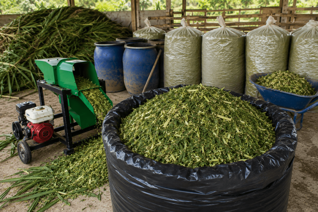 cara mencacah rumput lebih cepat