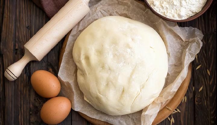 adonan roti sebelum dipanggang